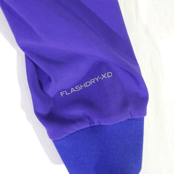 The North Face Girls FlashDry-XD Hoodie Dress M 10/12 Purple Polyester Elastane - Picture 3 of 6